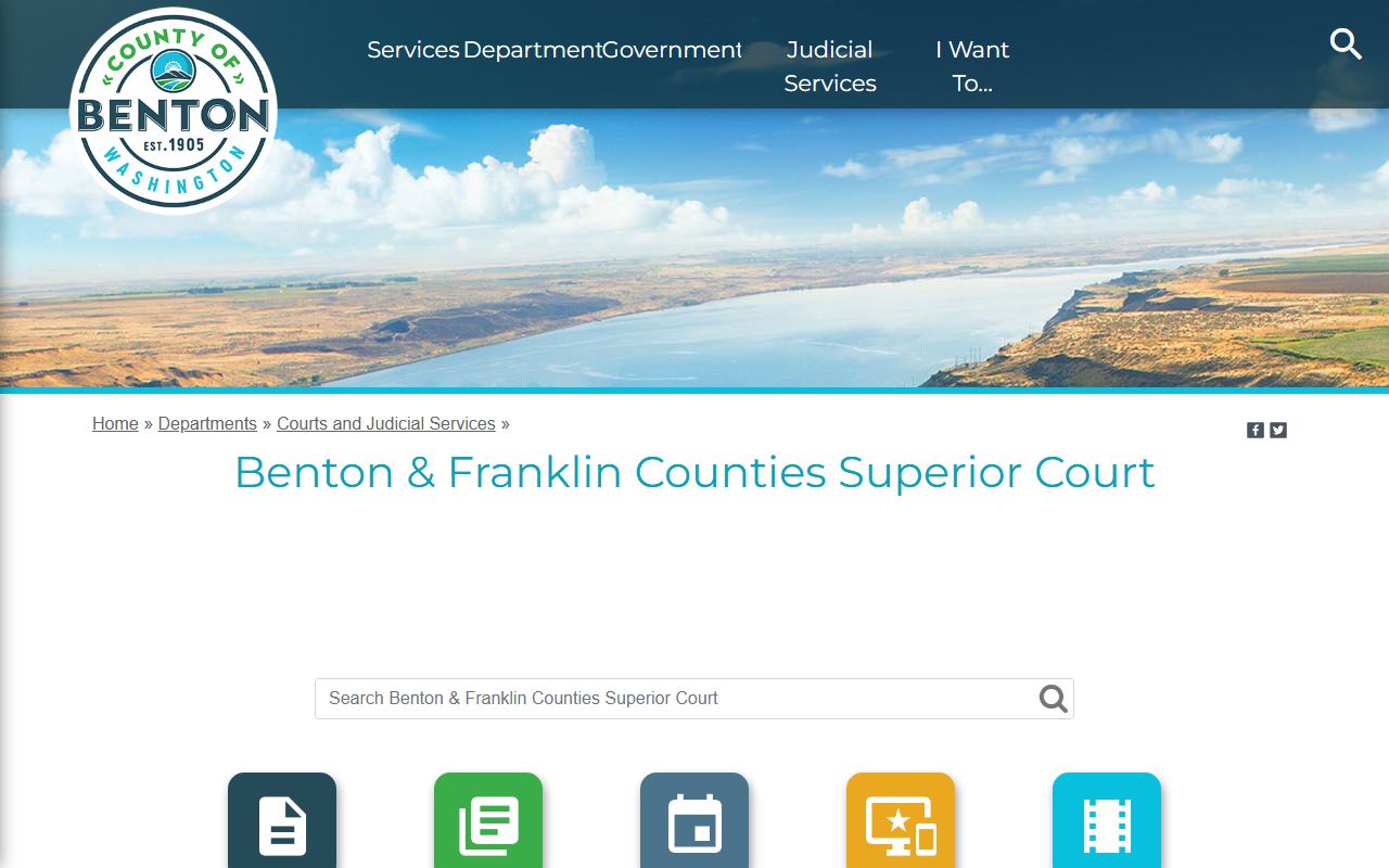 Benton County Superior Court for criminal background check case records