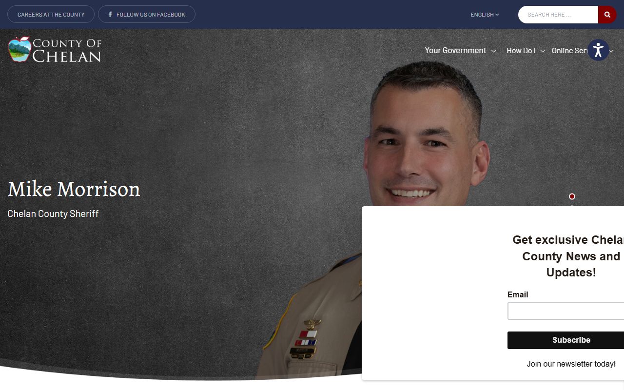 Chelan County Sheriff's Office background check records