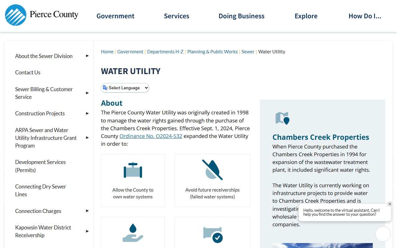 Pierce County public records request portal for background checks